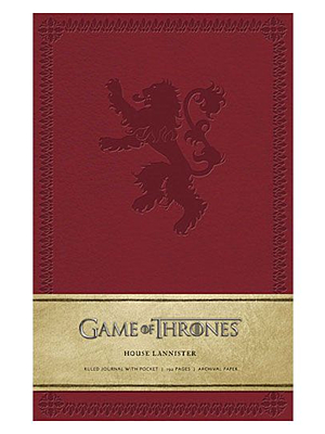 Game of Thrones Hardcover Ruled Journal HouseLannister