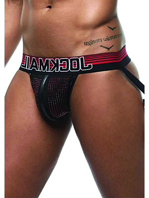 Men's JOCKMAIL - JM222 - Jockstrap - Red