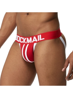 Men's JOCKMAIL - JM217 - Jockstrap - Red