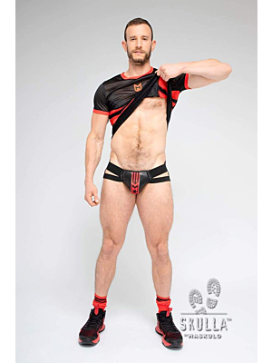 Skulla. Jockstrap Red