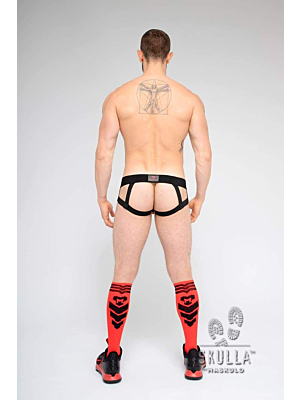 Maskulo - Skulla. Jockstrap Red