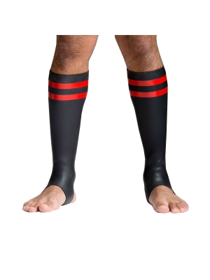 Neoprene Socks - Red - Tall