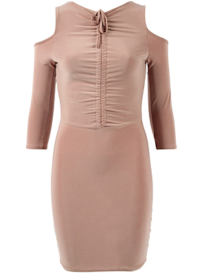 Ruched Skliny Dress