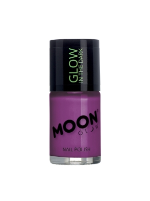 Glow in the Dark Nail Polish - Purple-M3294