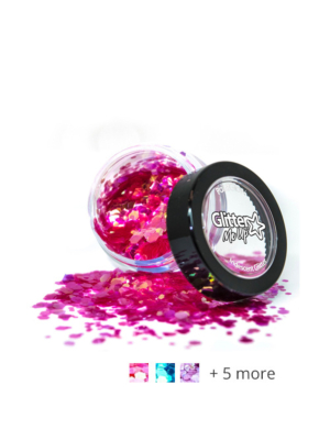 Fantasy Iridescent Loose Chunky Glitter-pink