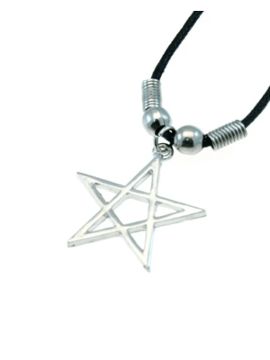 Pentagram Thong Necklace