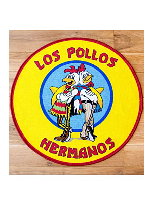 Breaking Bad Rug Los Pollos Hermanos 90 x 90 cm
