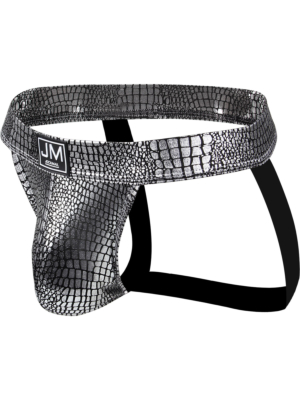 JOCKMAIL SPECTRUM JM293 JOCKSTRAP - SILVER 