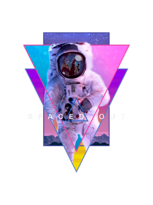 astronaut  vaporwave 2