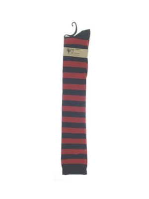 Welly socks red and black