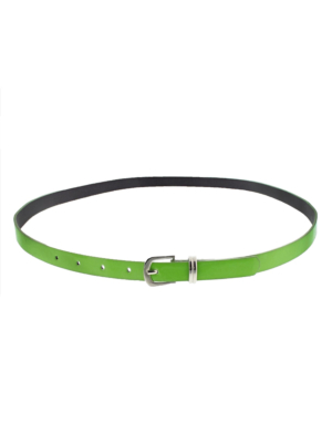 101.5 x 1.3cm Neon Green Glossy Rubber Belt