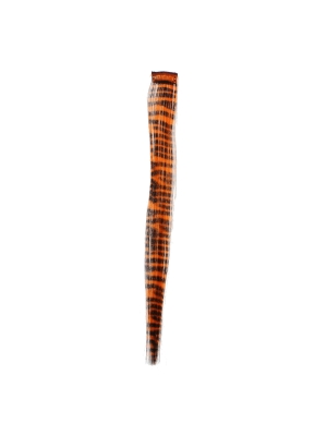 Aprox. 40cm Orange Zebra Print Hair Highlights/ Extensions