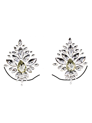 Clear Crystal Boob Gems/ Jewels - Style B