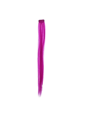 Aprox. 43cm Magenta Hair Highlights/ Extensions