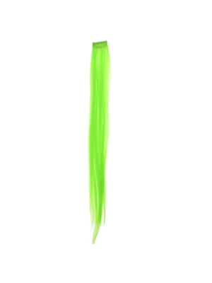 Aprox. 57cm Neon Green Hair Highlights/ Extensions